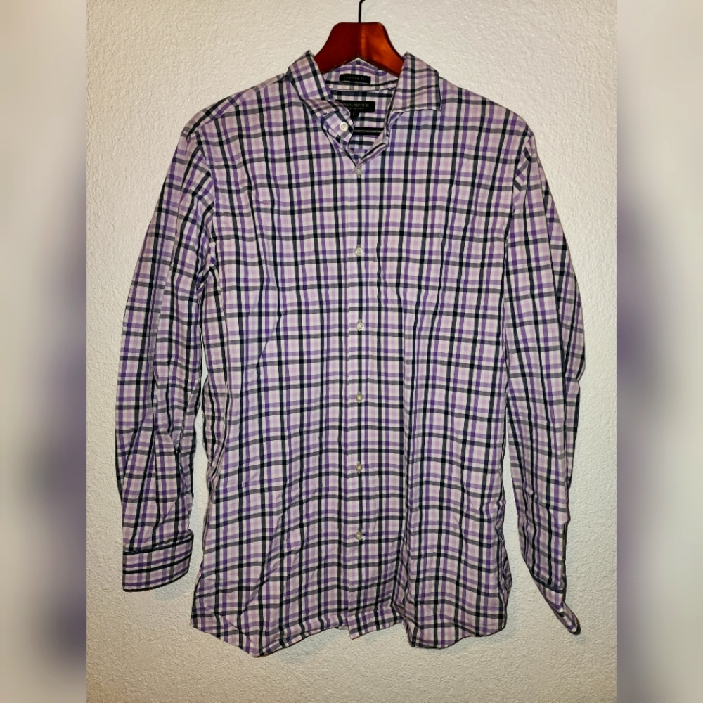 Banana Republic Mens Longsleeve Button Down Dress Shirt Size Large